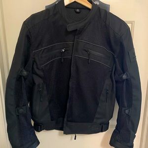 Breathable Armored Mesh Motorcycle Jacket